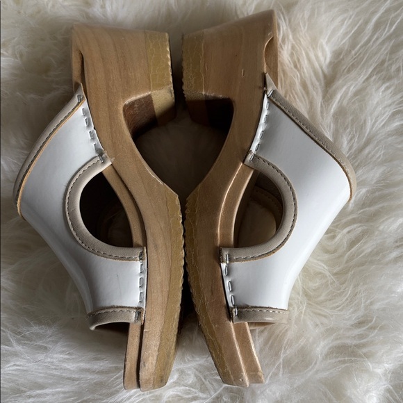 NO.6 Alexis Clog on Mid Heel size 37 EU / 7 US - Picture 3 of 5